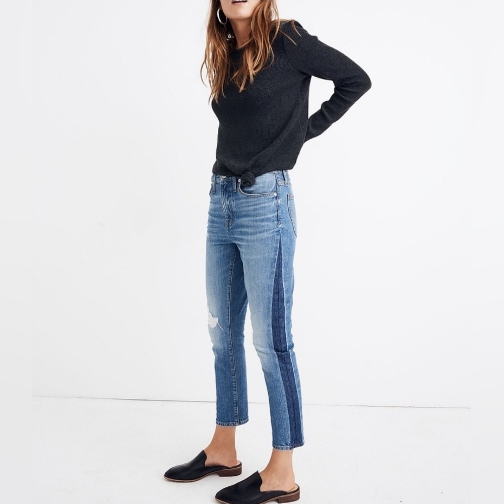 Madewell high rise slim boyjean jeans size 24